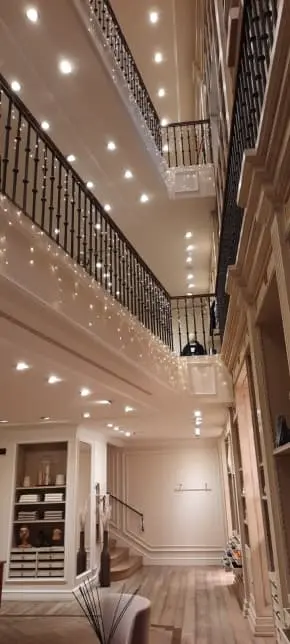 noleggio illuminazione negozi natale