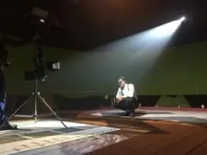 videoproiezione set cinema